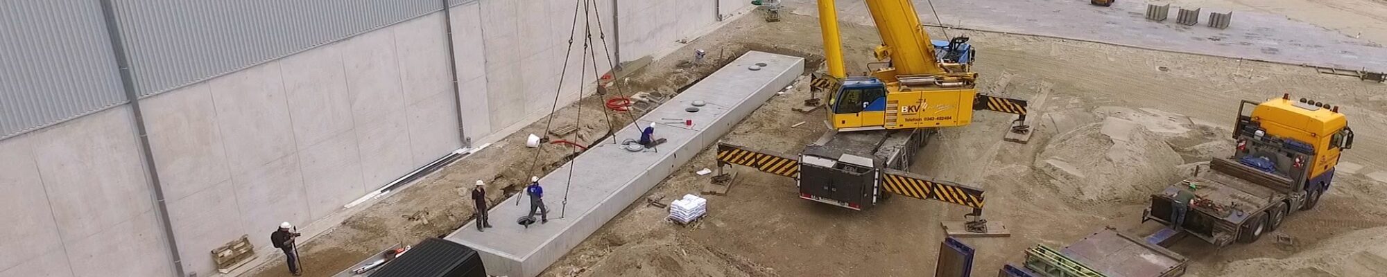 Weegbrug Beton installatie