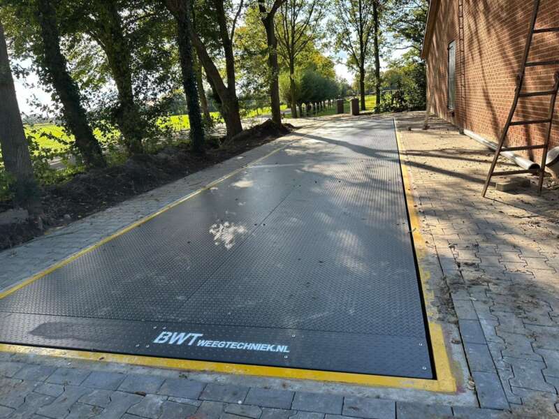 inbouw stalen weegbrug