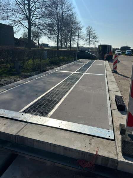 Weegbrug Staalbeton inbouw